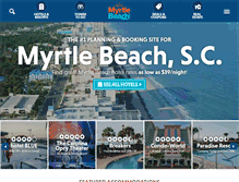 Tablet Screenshot of myrtlebeach.com